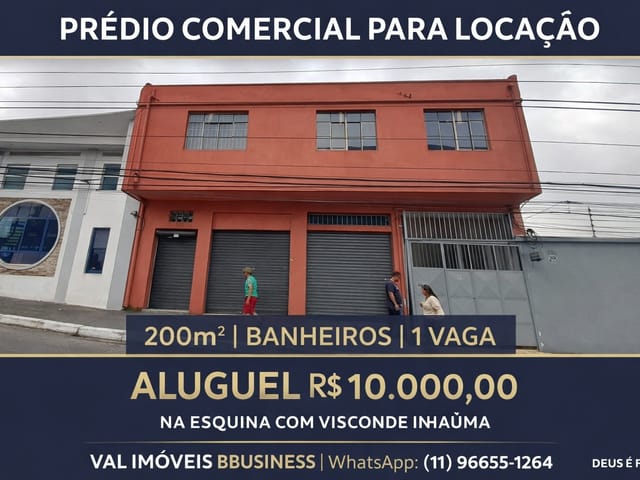 Galpão / Barracão com 210m², para alugar, no bairro Nova Gerty em São Caetano do Sul
