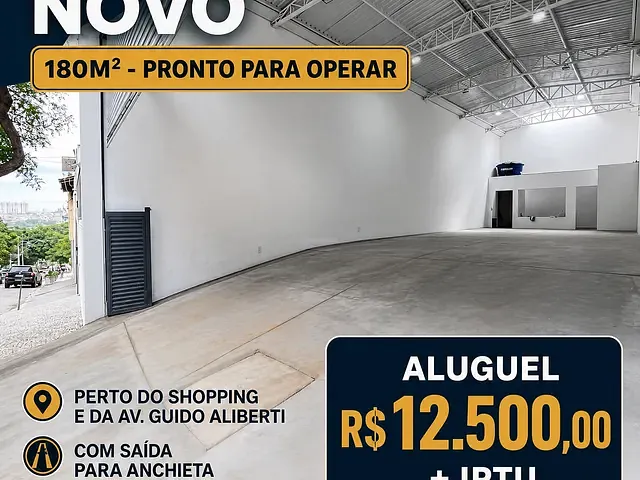 Galpão / Barracão para alugar, no bairro Cerâmica em São Caetano do Sul