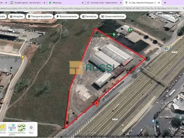 Galpão / Barracão com 20000m², para alugar, no bairro Jardim Aquarius em São José dos Campos