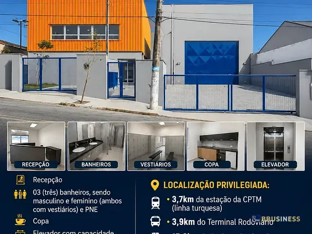 Galpão / Barracão para alugar, no bairro Suíssa em Ribeirão Pires
