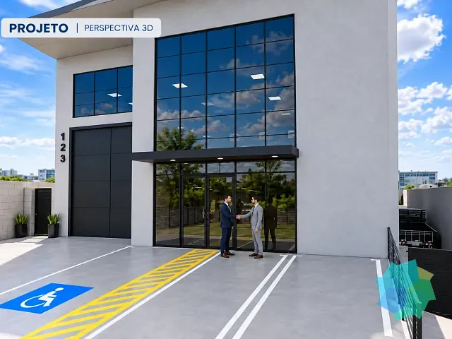 Galpão / Barracão com 1000m², para alugar, no bairro Europark Comercial em Indaiatuba