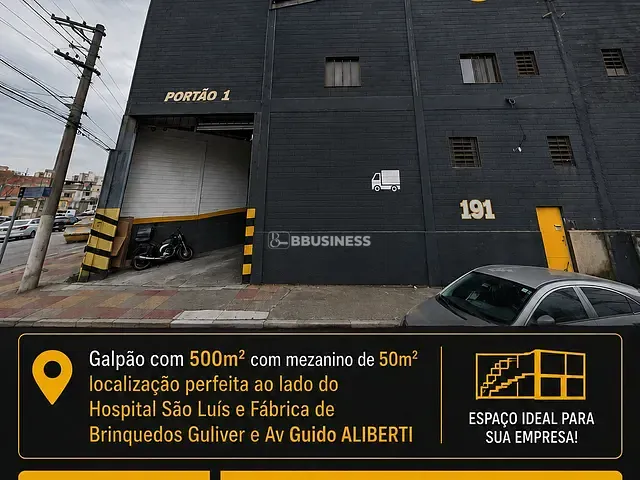 Galpão / Barracão para alugar, no bairro São José em São Caetano do Sul