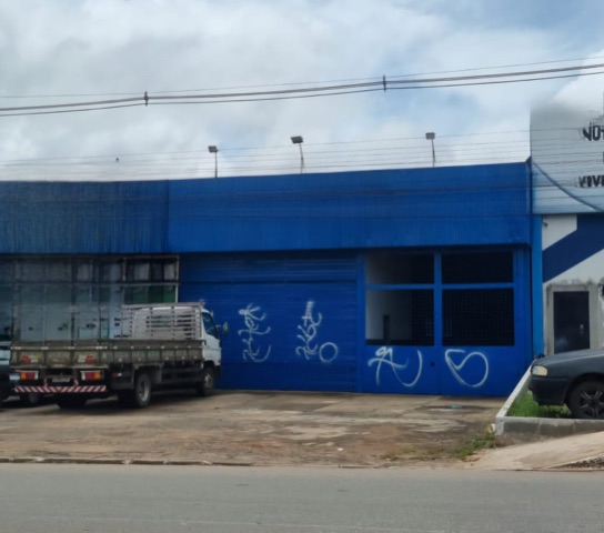 Foto do Galpão / Barracão - Galpão com 500m² pé direito 5 mts para Locação em frente à Marginal da Estrutural em Vicente Pires | Jeziel Mendes Consultoria Imobiliária