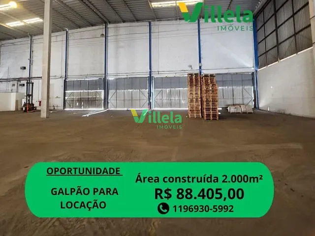 Galpão / Barracão com 4000m², para alugar, no bairro Jardim Fátima em Guarulhos