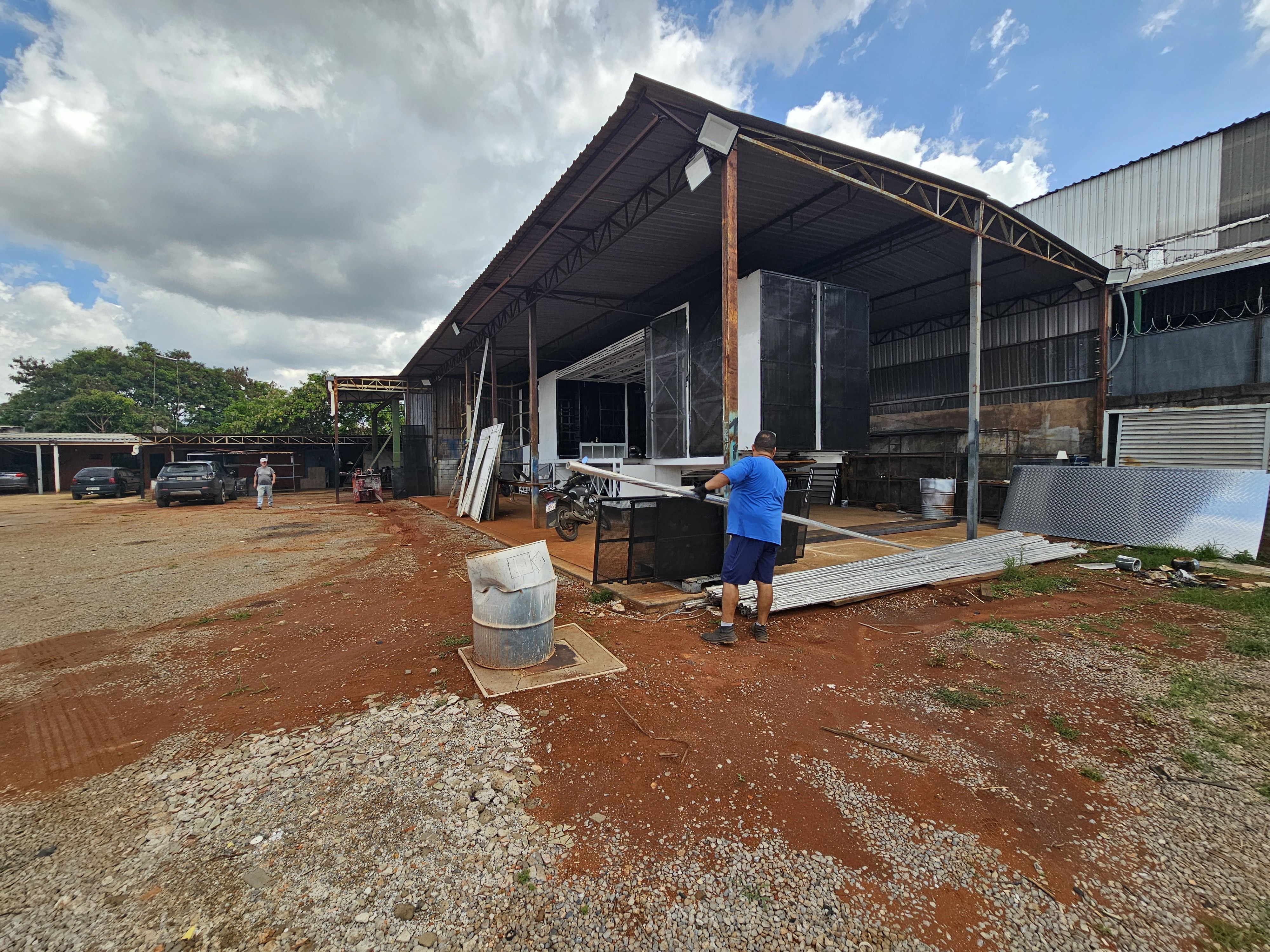 Depósito-Galpão, 400 m² - Foto 1