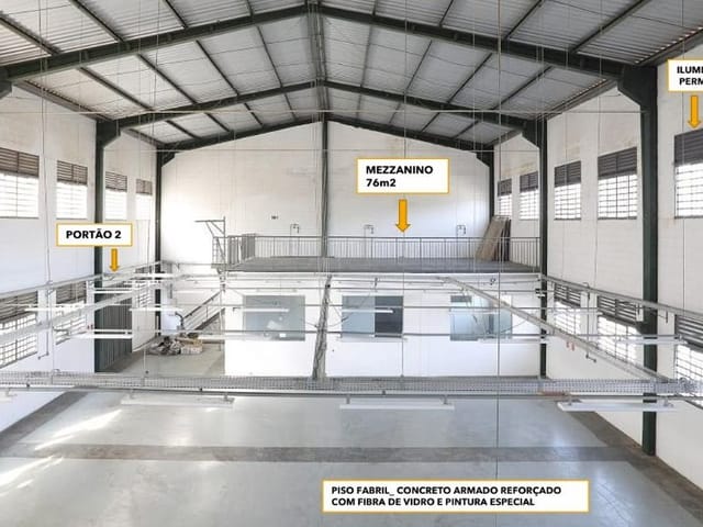 Galpão / Barracão com 1194m², à venda ou para alugar, no bairro Recanto Sombra do Ipê em Santana de Parnaíba