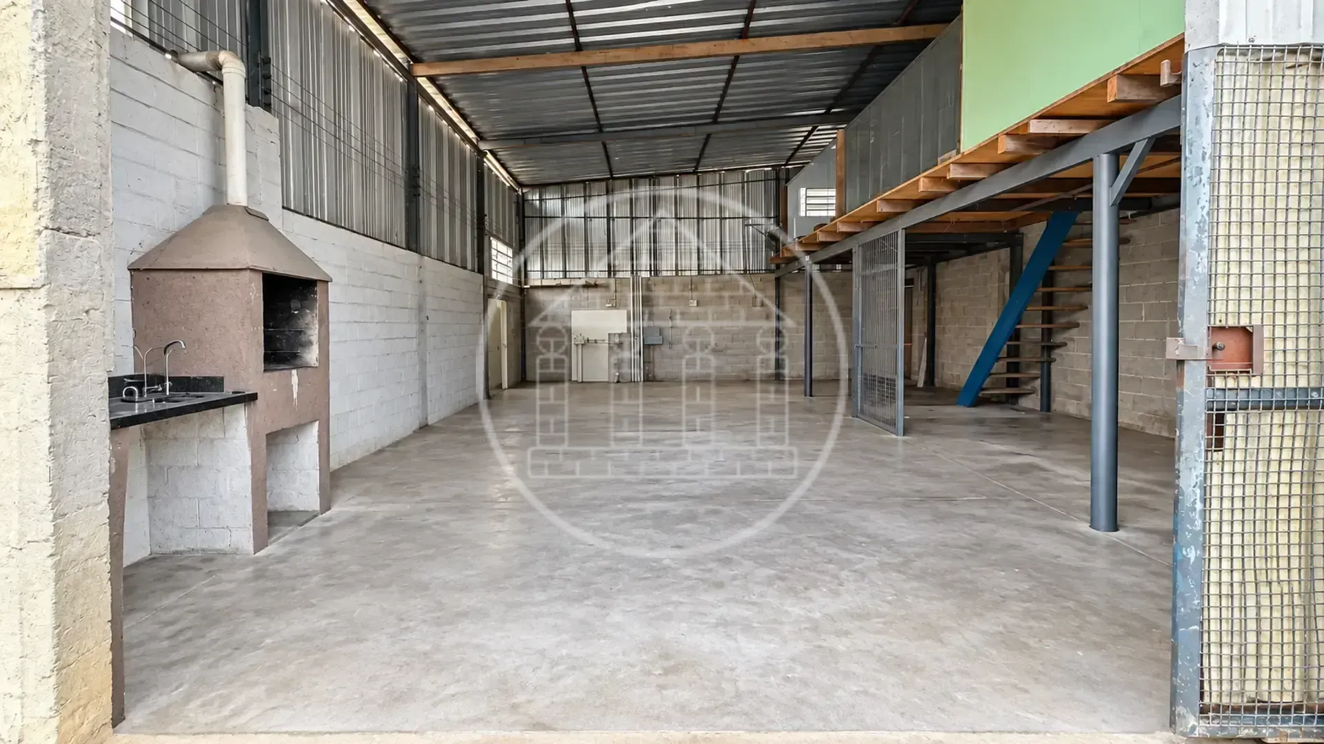 Depósito-Galpão, 80 m² - Foto 1