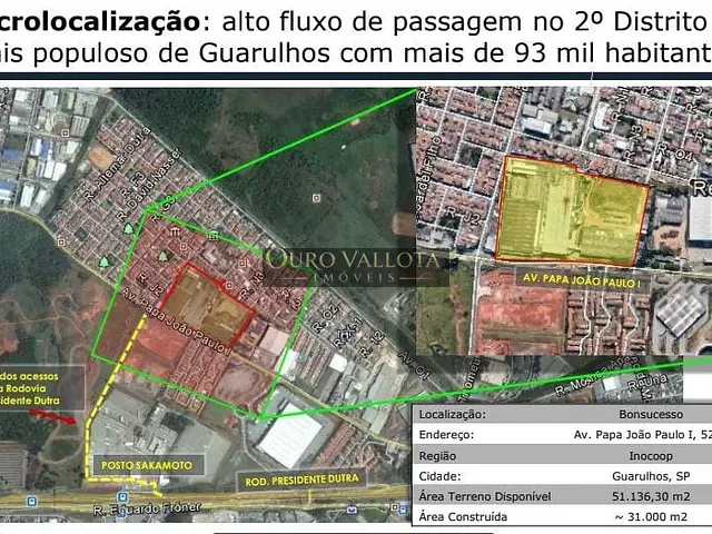 Galpão / Barracão com 1890m², para alugar, no bairro Bonsucesso em Guarulhos