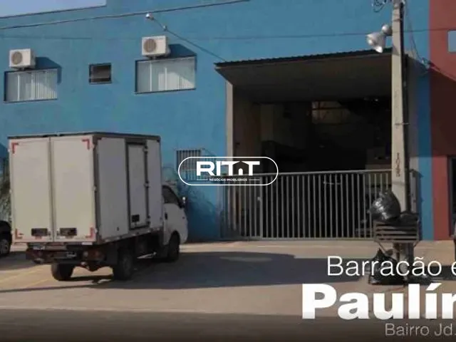 Galpão / Barracão com 480m², para alugar, no bairro Jardim América em Paulínia