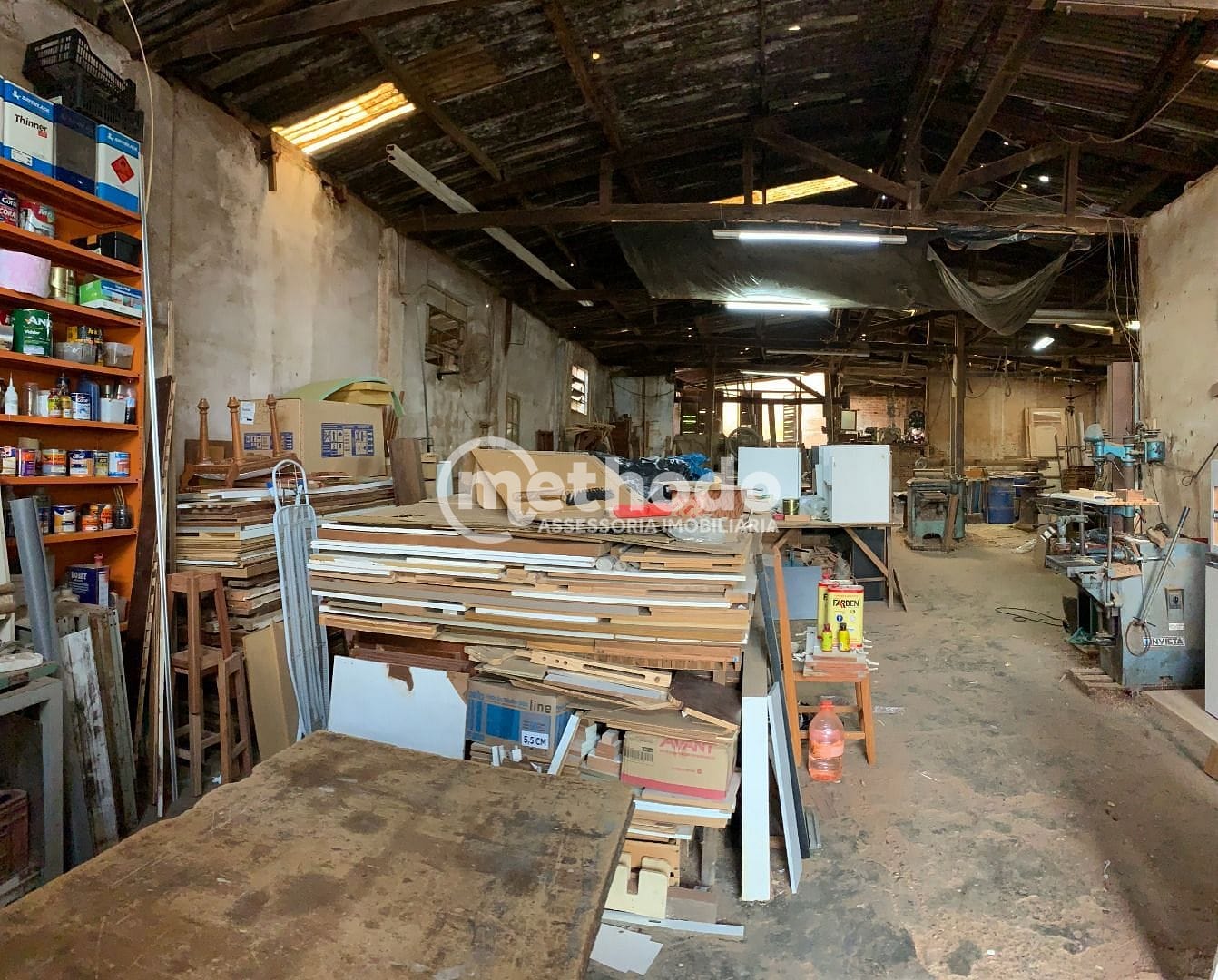 Depósito-Galpão, 529 m² - Foto 1