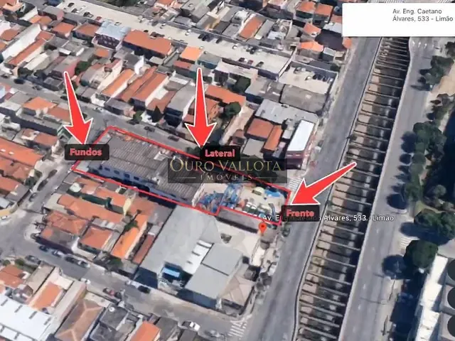 Galpão / Barracão com 1942m², à venda, no bairro Limão em São Paulo