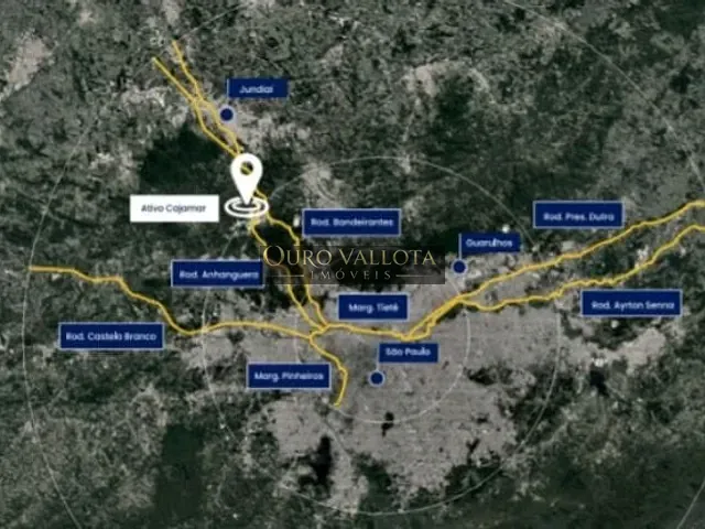 Galpão / Barracão com 7500m², para alugar, no bairro Jordanésia (Jordanésia) em Cajamar