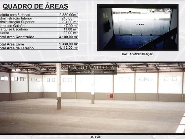 Galpão / Barracão com 4112m², para alugar, no bairro Cidade Industrial Satélite de São Paulo em Guarulhos