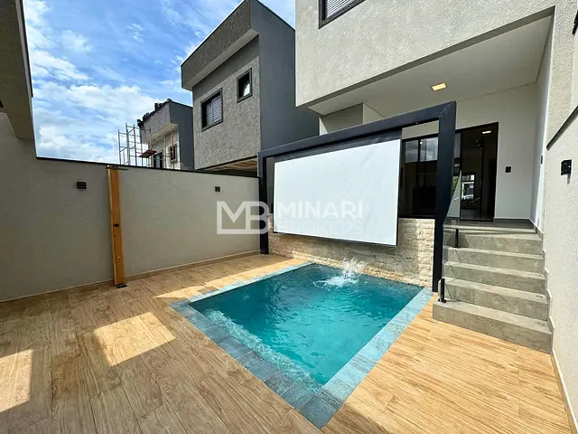 Casa com 150m² 3 quartos e 3 banheiros, à venda, no bairro Villas do Jaguari em Santana de Parnaíba
