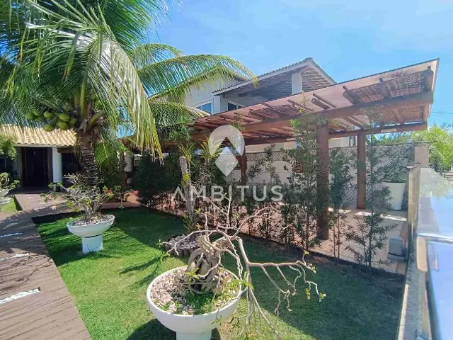 Casa 4 quartos e 4 banheiros, à venda, no bairro Barra do Jacuípe (Monte Gordo) em Camaçari
