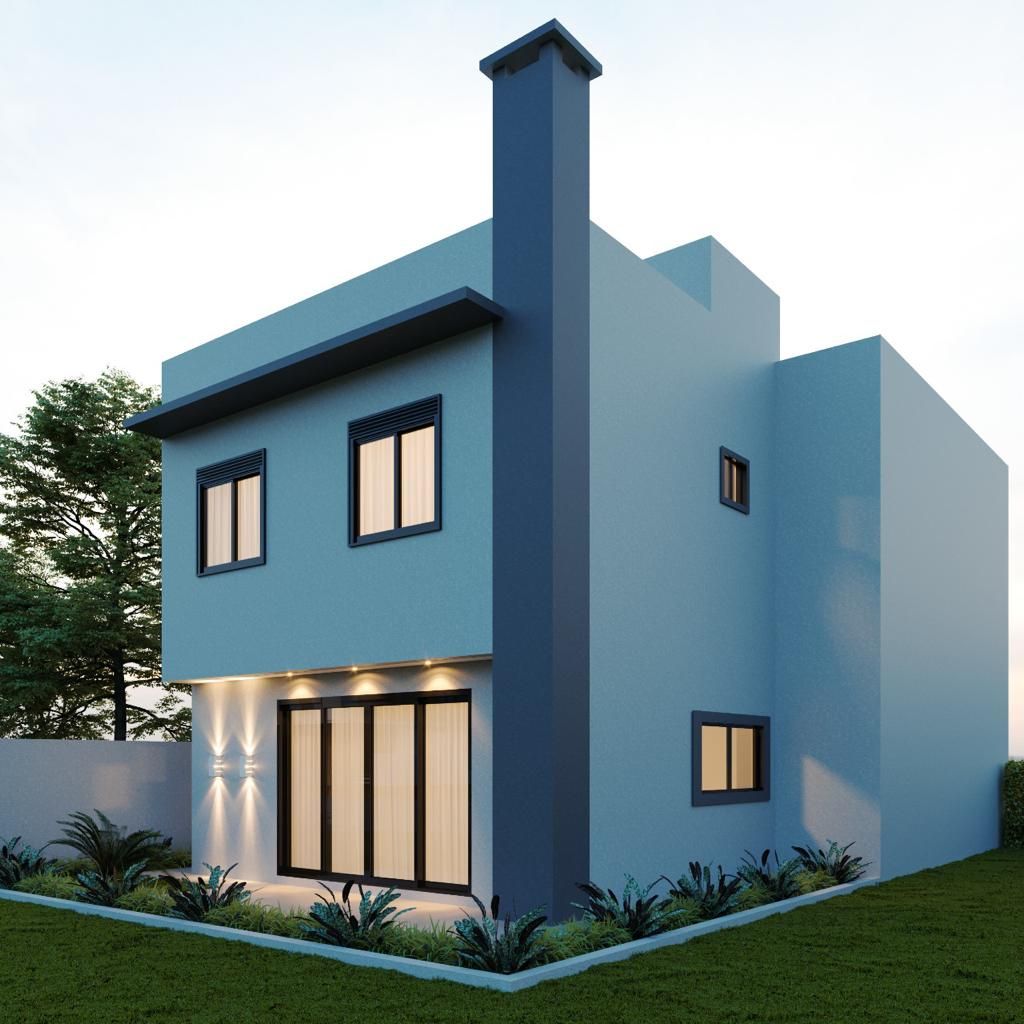 Perspectiva do Casa - Casa em condomínio à Venda, Cará-Cará, Ponta Grossa, PR | Imóveis R2