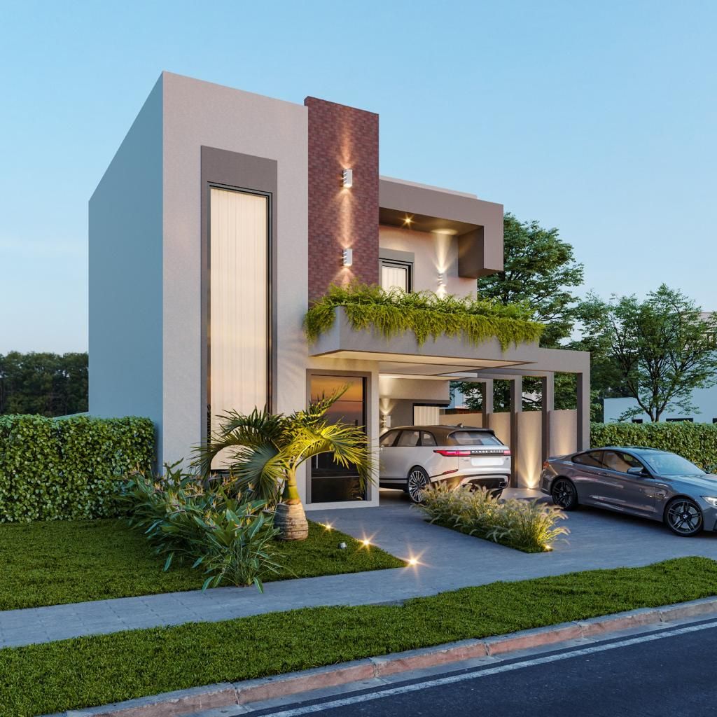 Perspectiva do Casa - Casa em condomínio à Venda, Cará-Cará, Ponta Grossa, PR | Imóveis R2