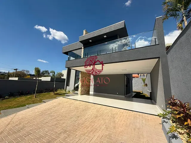 Casa com 495m² 4 quartos e 5 banheiros, à venda, no bairro Joana Marques em Lagoa Santa