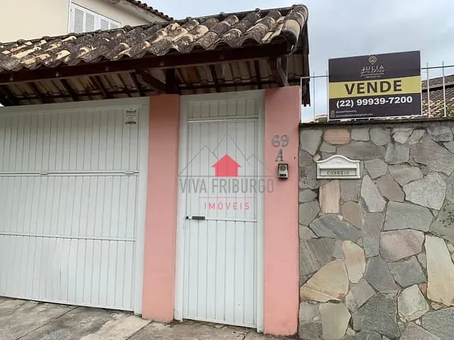 Casa com 516m² 4 quartos e 4 banheiros, à venda, no bairro Braunes em Nova Friburgo