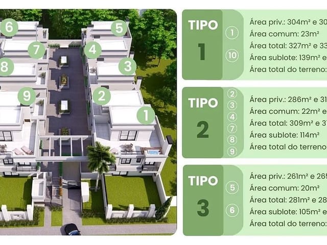 Casa com 115m² 3 quartos e 5 banheiros, à venda, no bairro Mercês em Curitiba