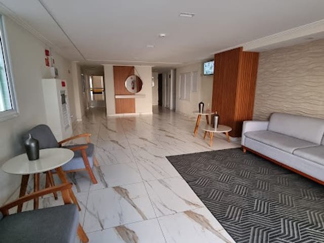 Apartamento 2 quartos e 1 banheiro, para alugar, no bairro Caiçara em Praia Grande