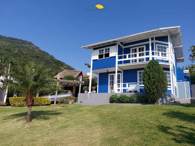 Foto do Casa - Aconchegante casa mista de 165 m² com linda vista para o mar no Ribeirão da Ilha - Florianópolis/SC | Costão Sul Imóveis