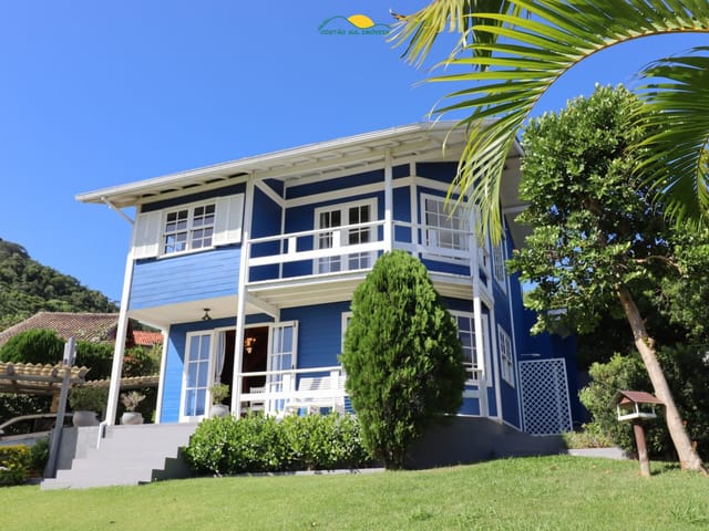 Foto do Casa - Aconchegante casa mista de 165 m² com linda vista para o mar no Ribeirão da Ilha - Florianópolis/SC | Costão Sul Imóveis