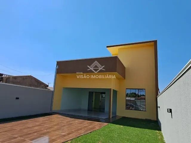 Casa 3 quartos e 2 banheiros, à venda, no bairro Jardim das Violetas em Sinop