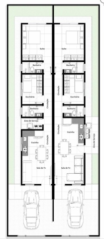 Casa 2 quartos e 2 banheiros, à venda, no bairro Plano Diretor Sul em Palmas