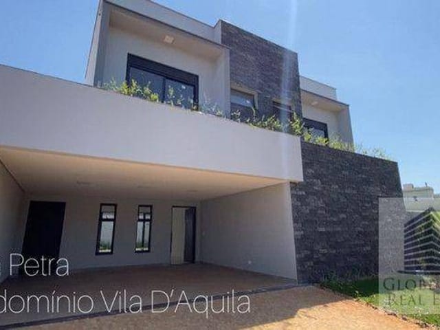 Casa 3 quartos e 5 banheiros, à venda, no bairro Loteamento Residencial e Comercial Villa D'Aquila em Piracicaba