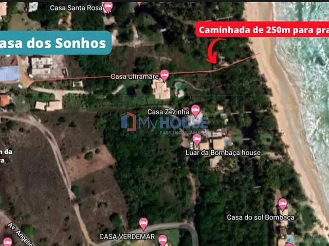 Casa com 1m² 3 quartos e 4 banheiros, à venda, no bairro 1km da Vila de Barra Grande em Maraú