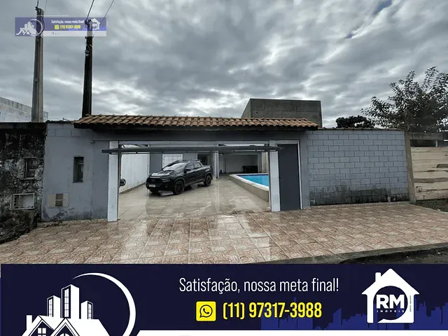 Sobrado 3 quartos e 3 banheiros, à venda, no bairro Jardim Oasis em Itanhaém