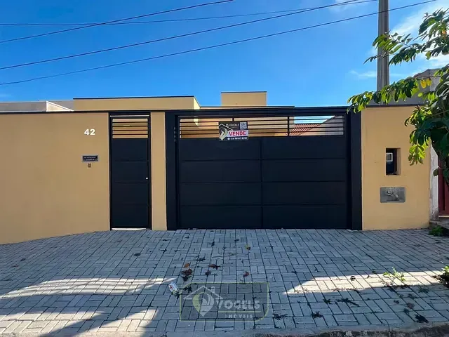 Casa 3 quartos e 2 banheiros, à venda, no bairro Moinho Residencial em Holambra