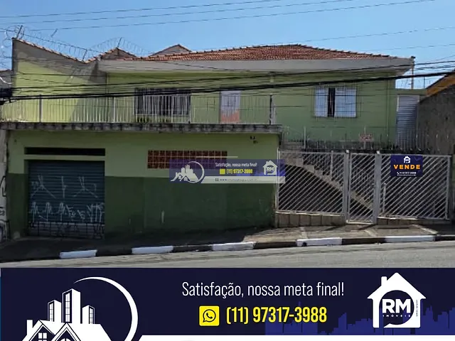 Casa 2 quartos e 1 banheiro, à venda, no bairro Jardim Vila Galvão em Guarulhos