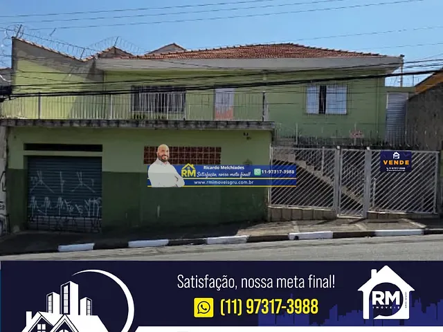 Casa 2 quartos e 1 banheiro, à venda, no bairro Jardim Vila Galvão em Guarulhos