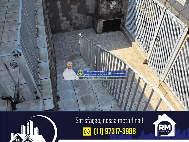 Casa 2 quartos e 1 banheiro, à venda, no bairro Jardim Vila Galvão em Guarulhos