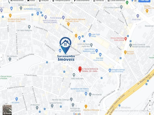 Casa com 740m² 3 quartos e 2 banheiros, à venda, no bairro Aarão Reis em Belo Horizonte