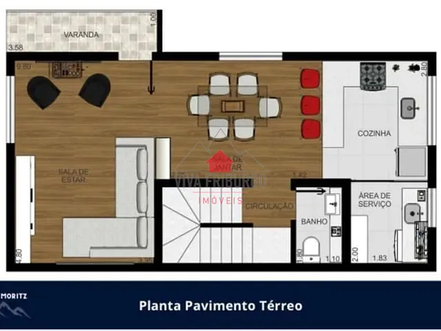 Casa com 151m² 3 quartos e 3 banheiros, à venda, no bairro Cônego em Nova Friburgo