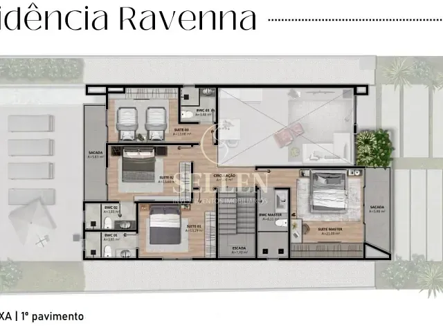 Casa com 385m² 4 quartos e 5 banheiros, à venda, no bairro Santa Regina em Camboriú