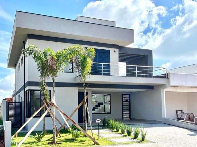 Foto do Casa - Casa para venda e Locação, 3 Quartos, 3 Suites, 4 Vagas, 300M², Parque Brasil 500, Paulínia - SP | Residencial Royal Garden | Hermes Imóveis