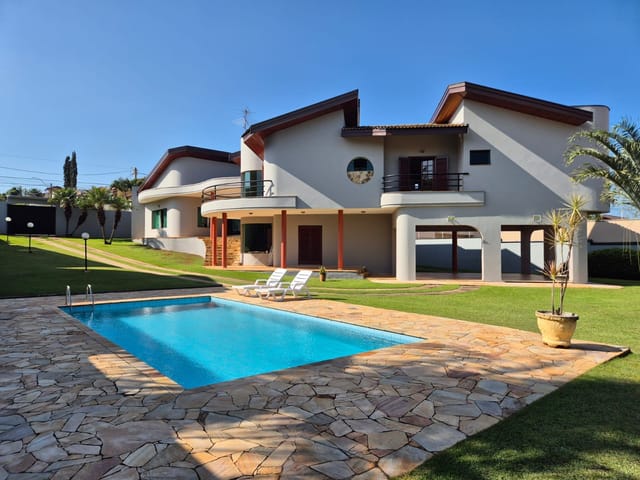 Casa com 1600m² 4 quartos e 6 banheiros, à venda, no bairro Colina Werner Plaas em Americana