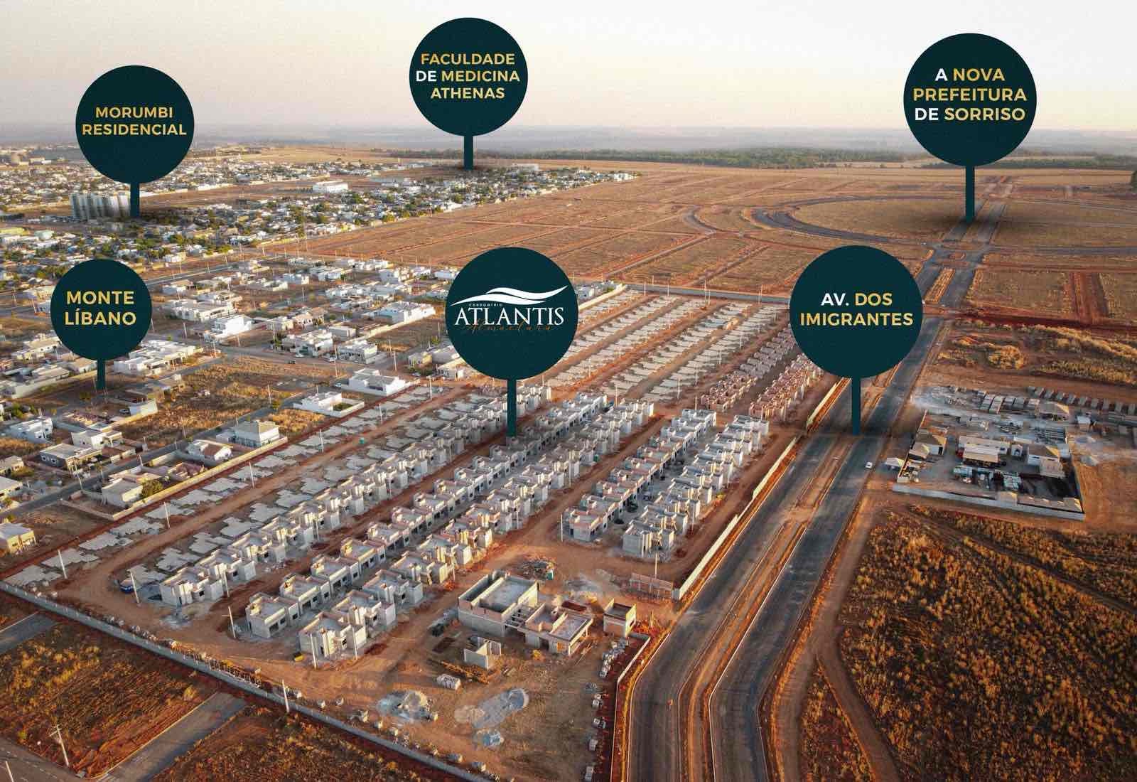 Perspectiva do Casa - Casa em condomínio para Venda e Locação, Parque dos Poderes, Sorriso, MT | ELITE SOLUCOES IMOBILIARIAS LTDA