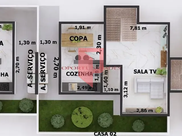 Casa com 182m² 3 quartos e 3 banheiros, à venda, no bairro Etelvina Carneiro em Belo Horizonte
