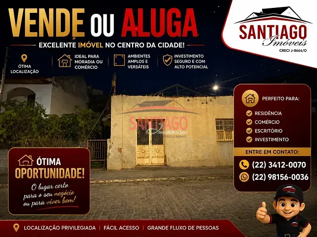 Casa para alugar, no bairro São José em Santo Antônio de Pádua