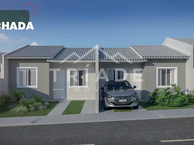 Casa 2 quartos e 1 banheiro, à venda, no bairro Estados em Fazenda Rio Grande