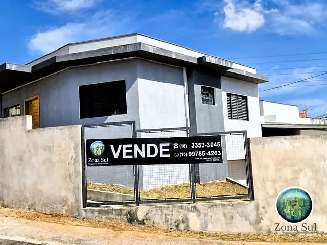 Casa com 158m² 3 quartos e 2 banheiros, à venda, no bairro Jardim Antônio Rodrigues e Rodrigues em Votorantim