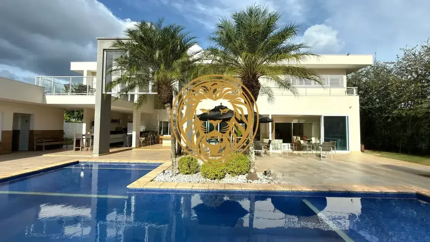 Casa de Luxo em Condomínio Fechado no Lago Sul - Mobiliada