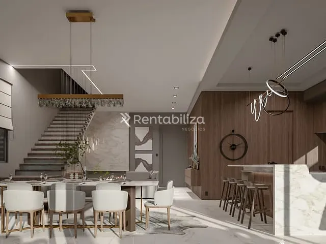 Casa 4 quartos e 5 banheiros, à venda, no bairro Jardim Dourado em Porto Belo