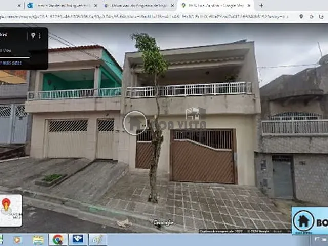 Sobrado 3 quartos e 2 banheiros, à venda, no bairro Jardim Luiz Mauro em Ferraz De Vasconcelos