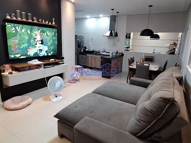 Casa com 175m² 3 quartos e 2 banheiros, à venda, no bairro Loteamento Villa Branca em Jacareí